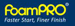 FoamPro logo